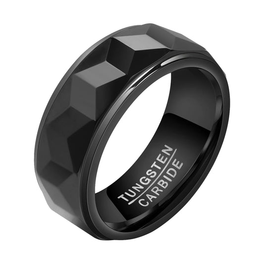 Tungsten Rings Black