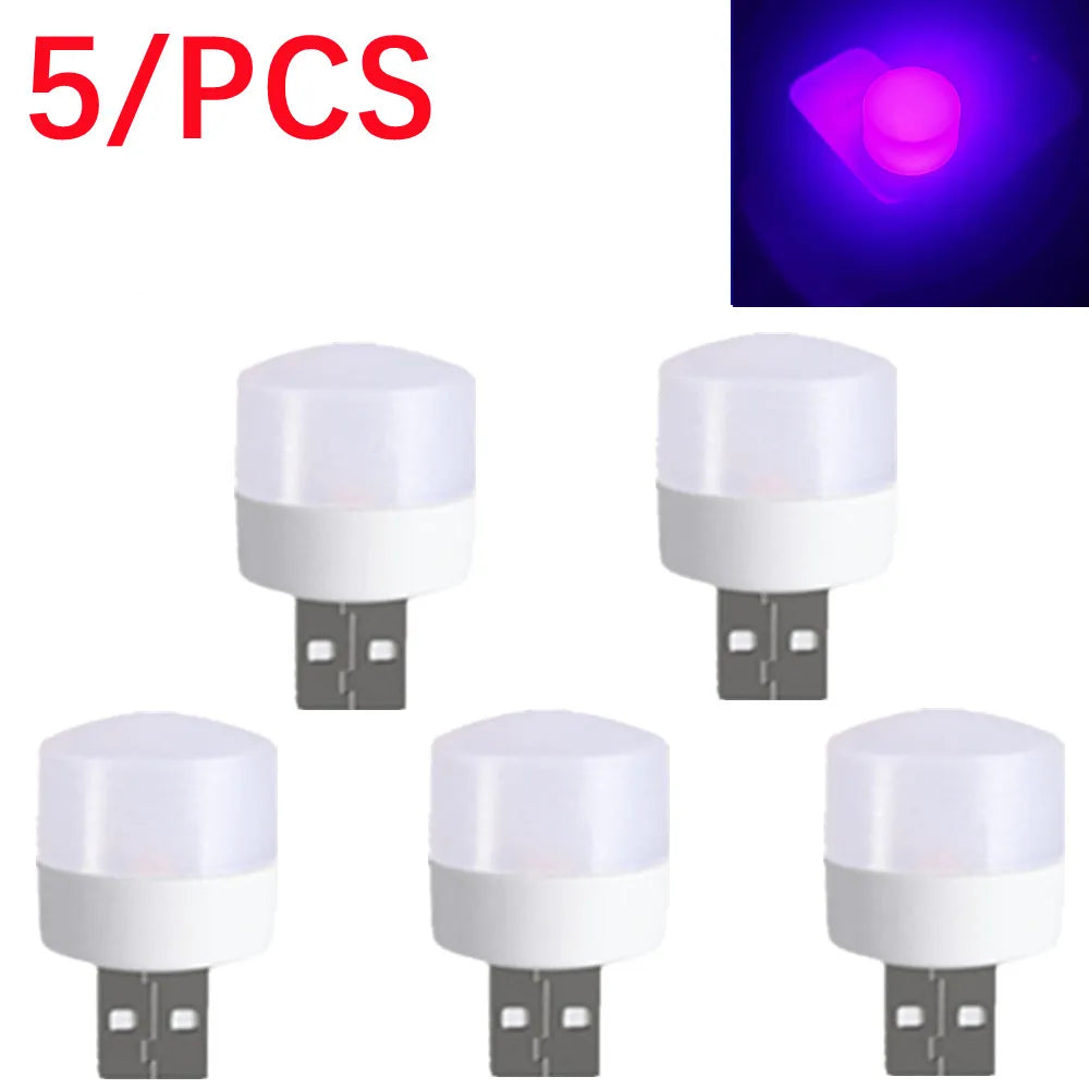5 Lámparas USB led 07