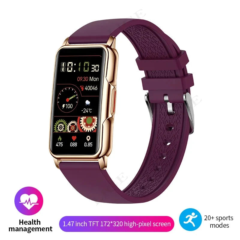 Smartwatch Silica Gel Purple