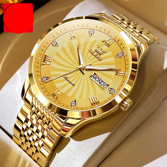 Men Watch Gold