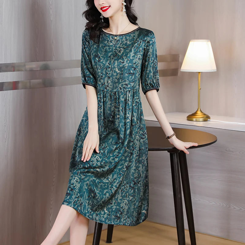 Midi Dress Green