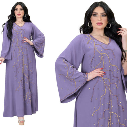 Caftan Elegant Muslim Women Dress