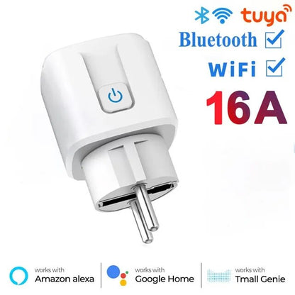 Enchufe inteligente Wifi y Bluetooth de 16A