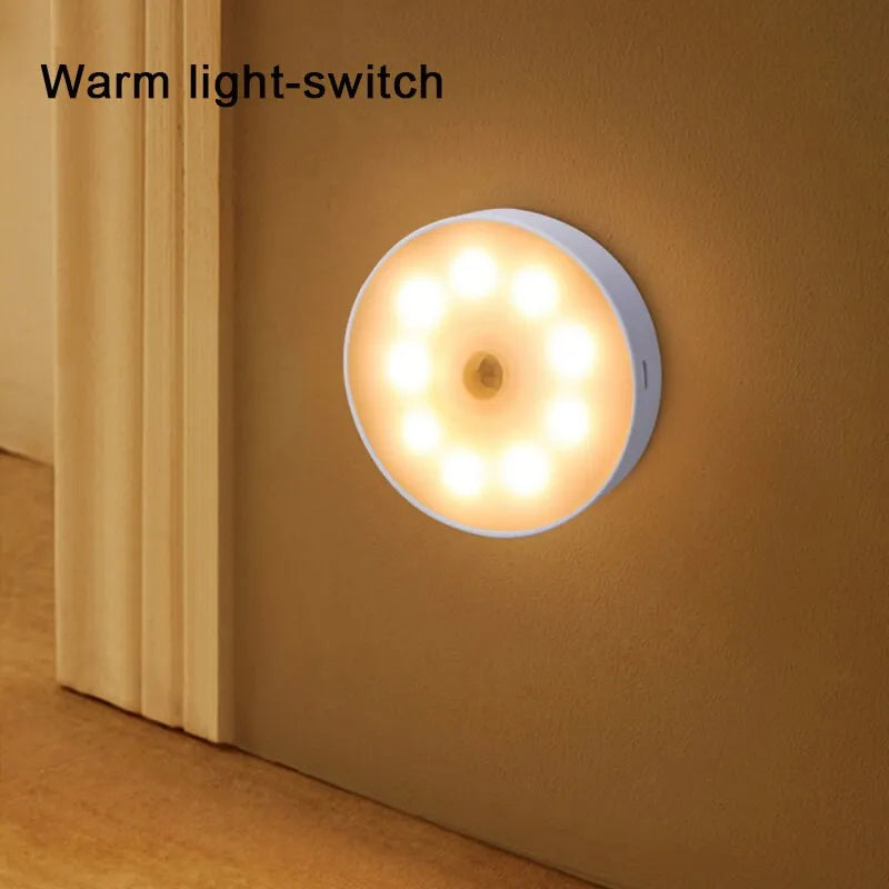 Lámpara led Warm light-switch