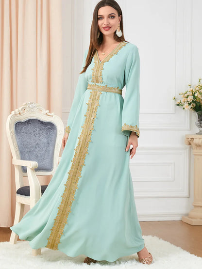 Kaftan Light Green