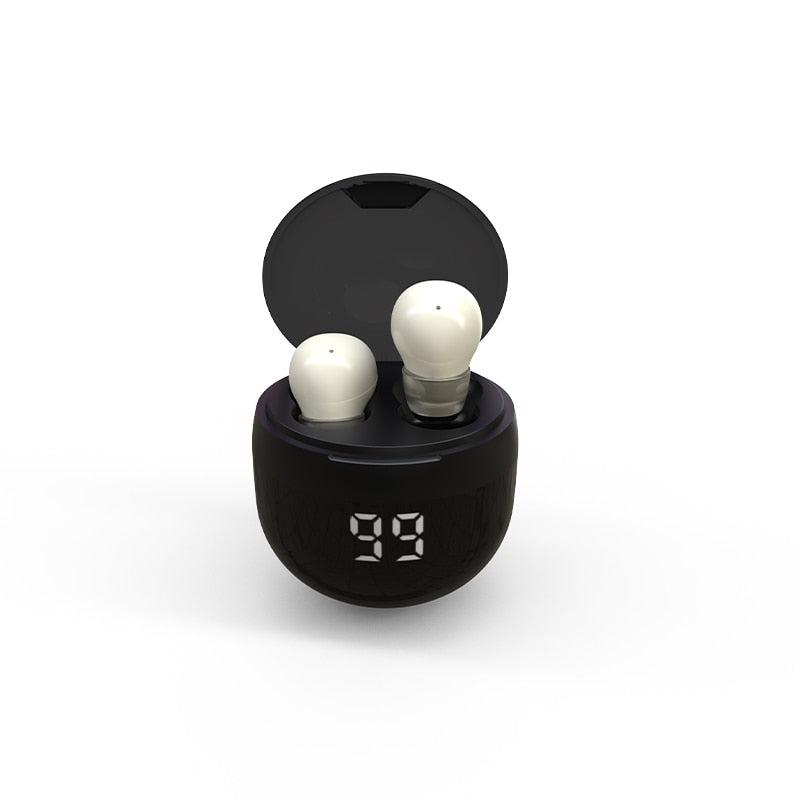Invisible Headphones Bluetooth 5.3 Wireless In-Ear Earphones With Mic