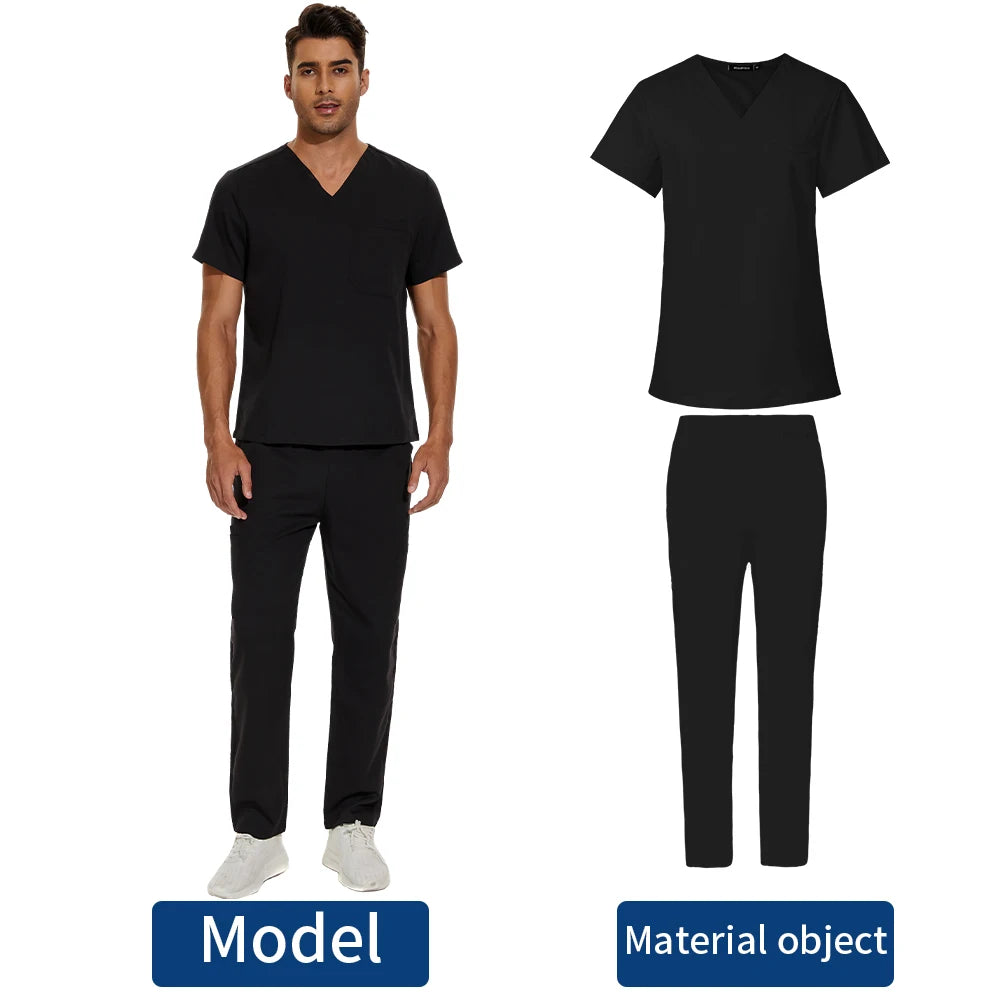 Men's Scrubs Black