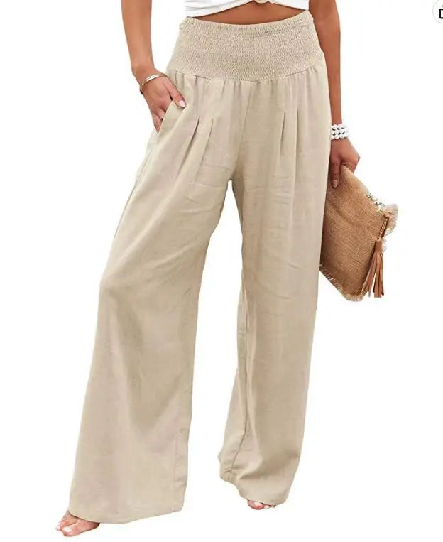 Women's Casual Pants Apricot