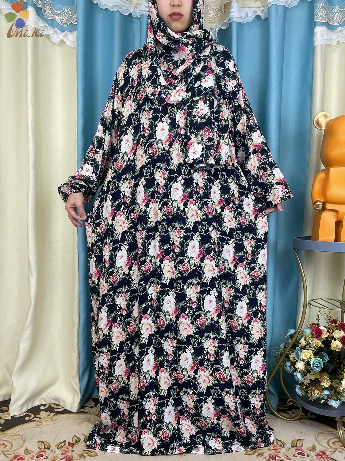 Muslim Cotton Abaya For Women