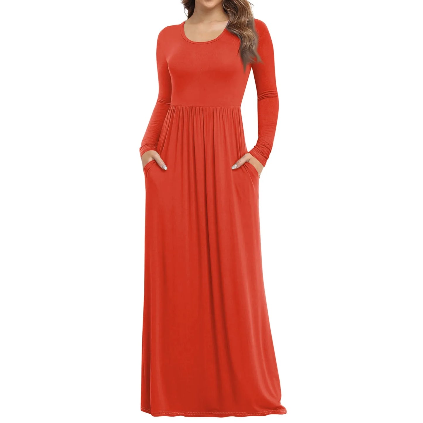 Maxi Dress Orange