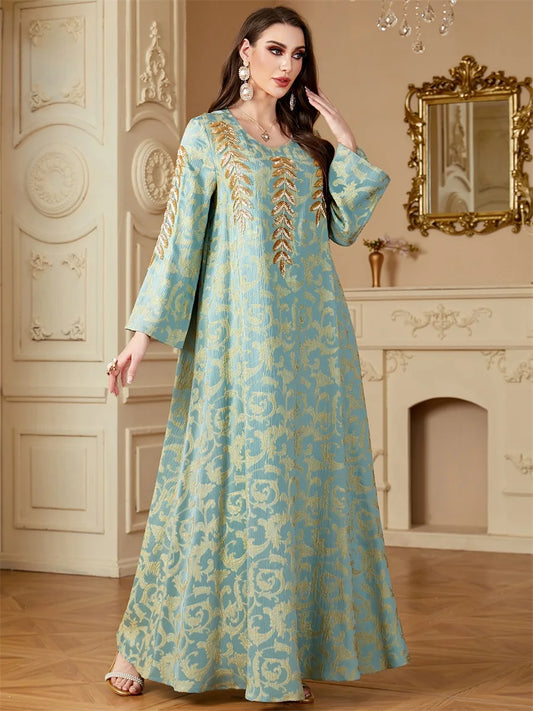 Elegant Abaya Green