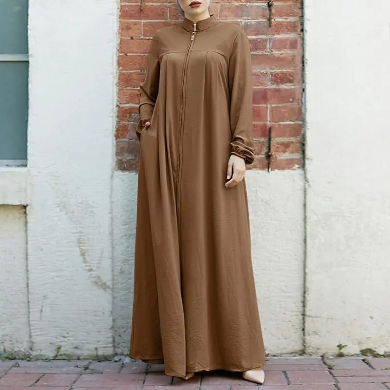 Muslim Dress Caramel