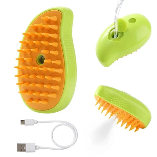 Pet Brush Green