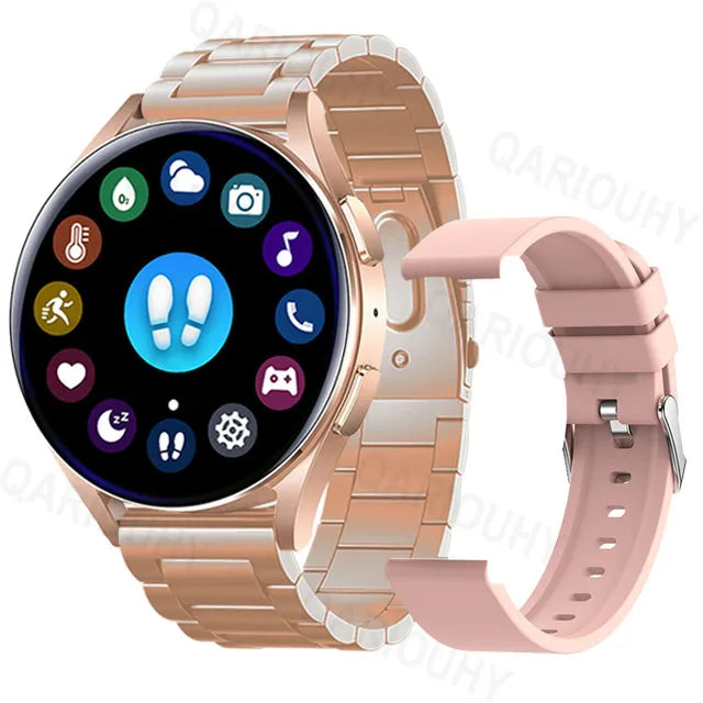 Smartwatch Rose Gold Steel