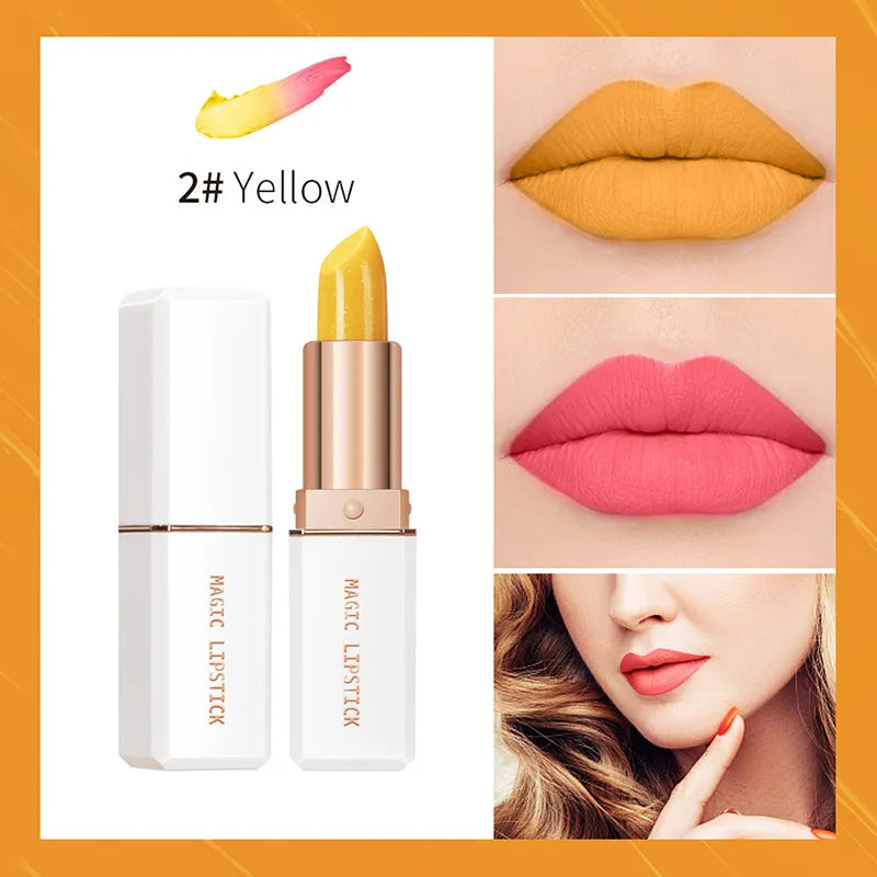 Maquillaje de labios 2# Yellow