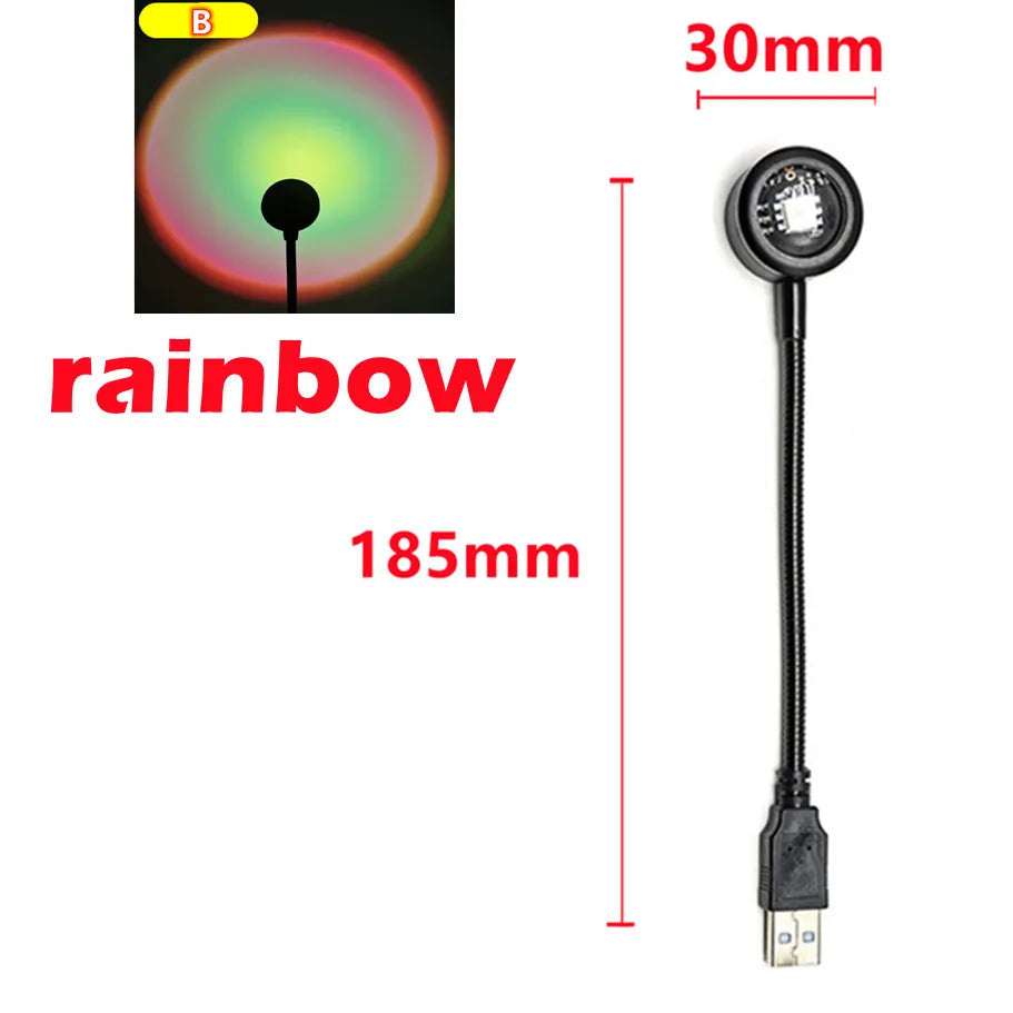 Lámpara led rainbow 185mmx30mm