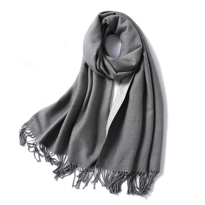 Winter Cashmere Scarf Women Thick Warm Shawls Wraps Lady