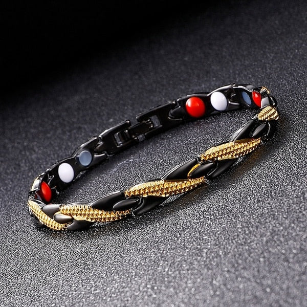 Twisted Magnetic Power Therapy Bracelet Healthcare