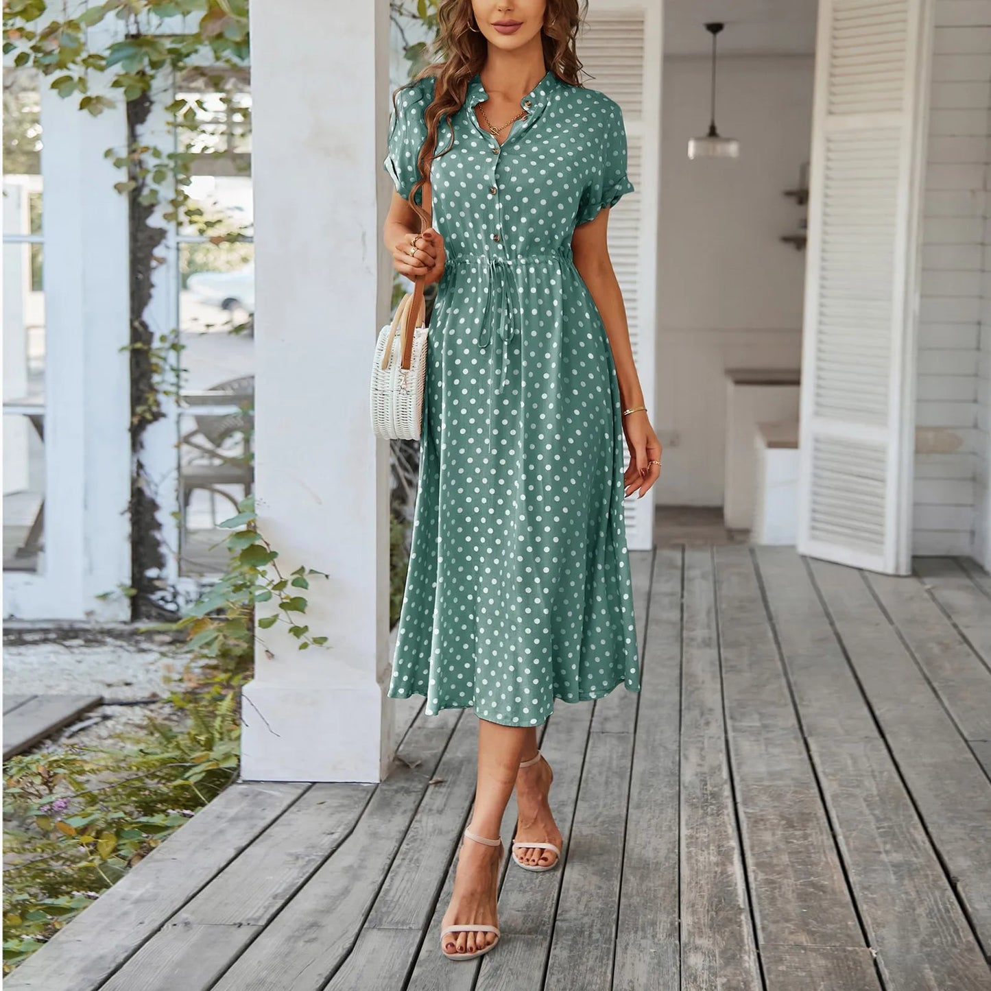 Maxi Dress Green