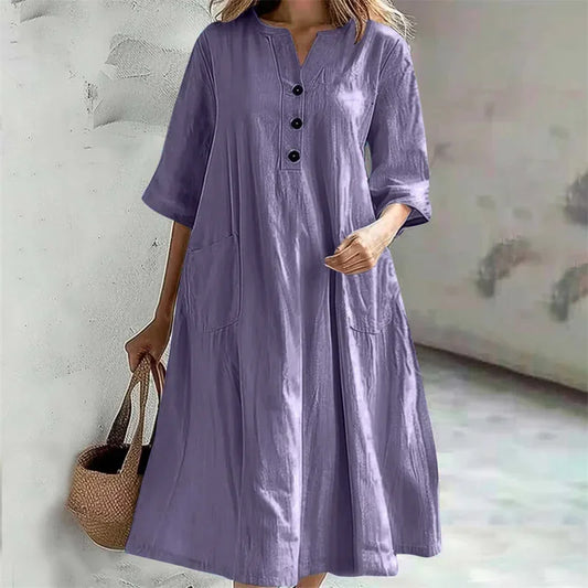 Casual Dress Purple