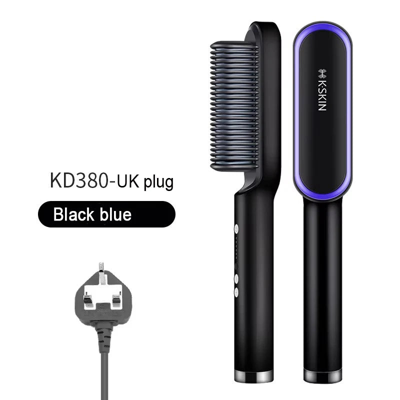 Hair Comb Black Blue