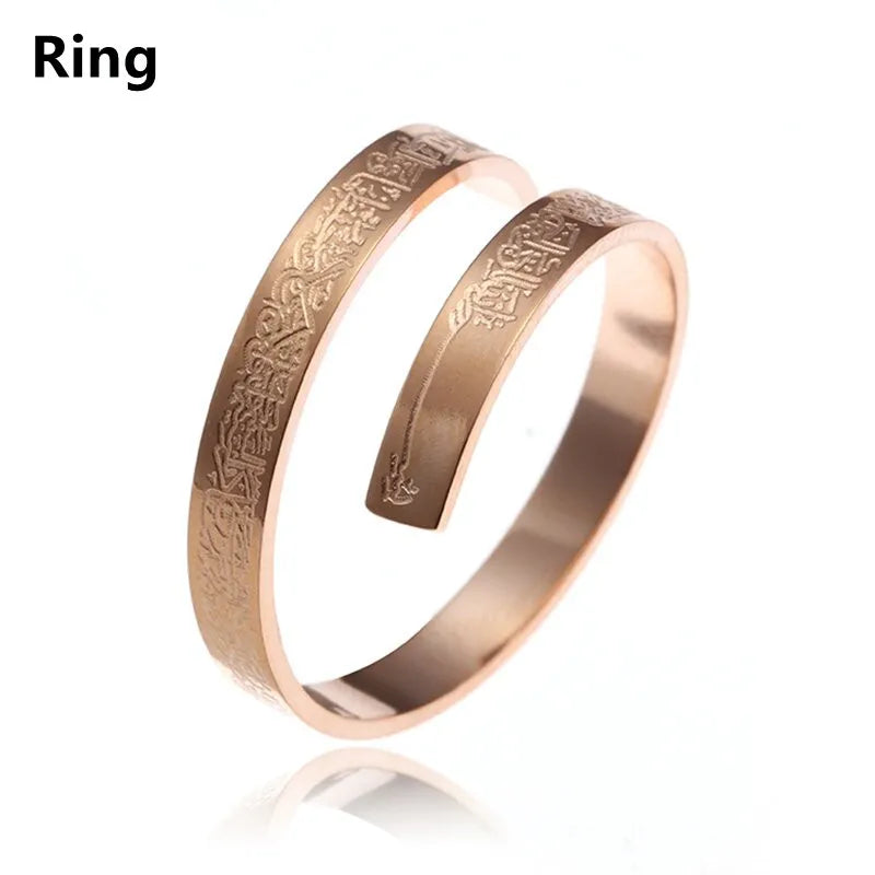 Bracelet Ring Rose Gold 19