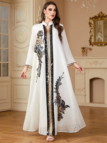 Abaya Dress White