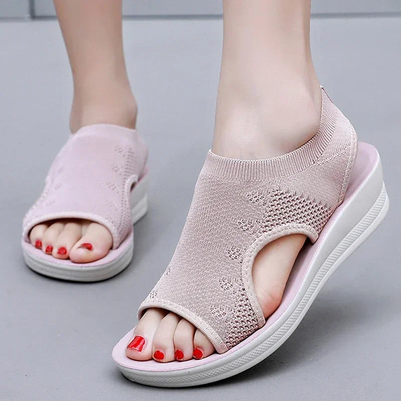 Female Sandals Pink