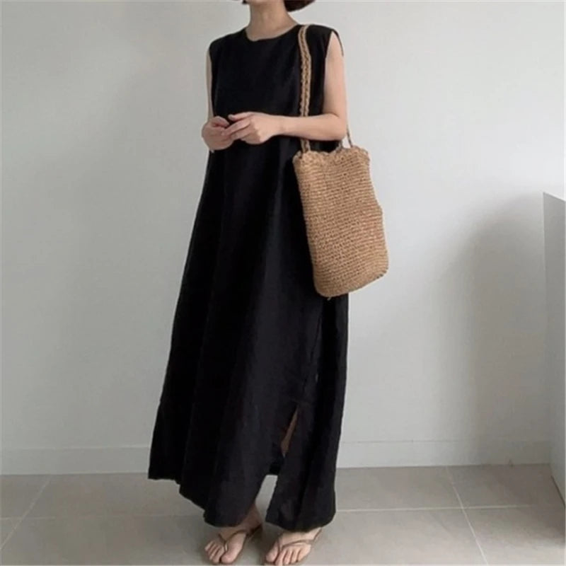 Korean dress Black