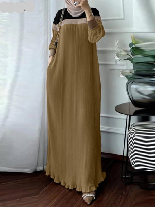 Muslim Dress Brown