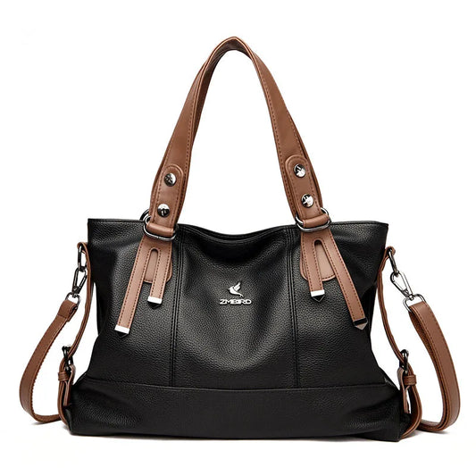 Leather Handbag Black