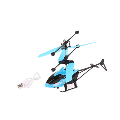 Suspension RC Helicopter Drop-resistant Induction Suspension Aircraft