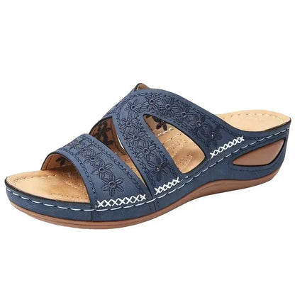 Sandalias de cuña Blue