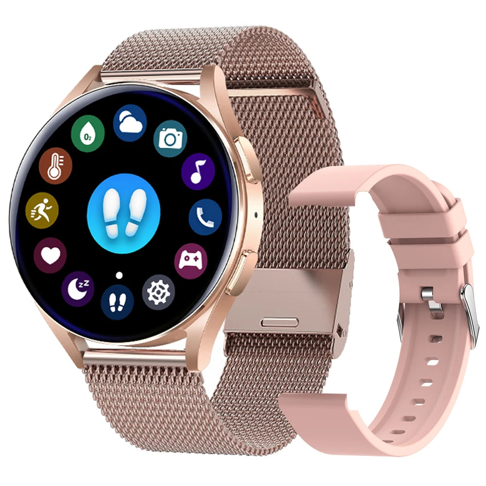 Smartwatch Rose Gold Mesh