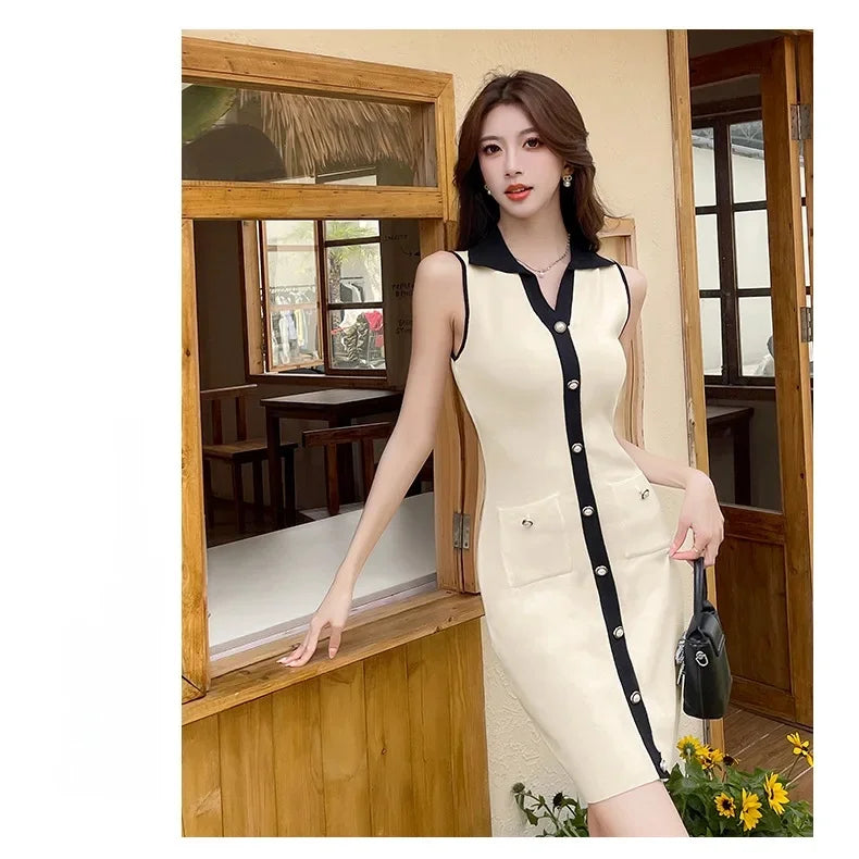 Korean Dress Apricot