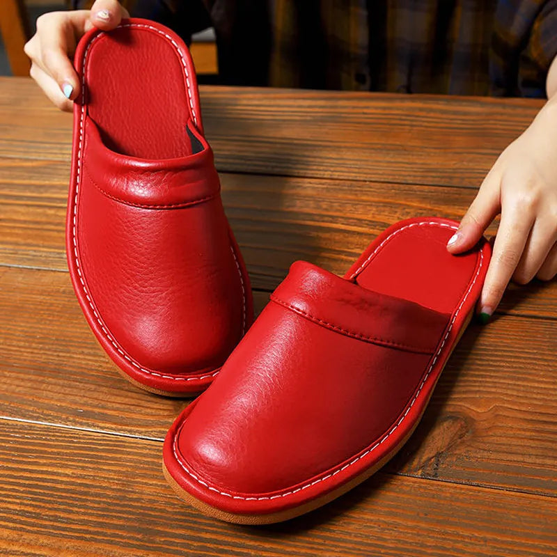Zapatillas de cuero PU Red