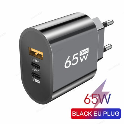 Cargador USB C Black EU