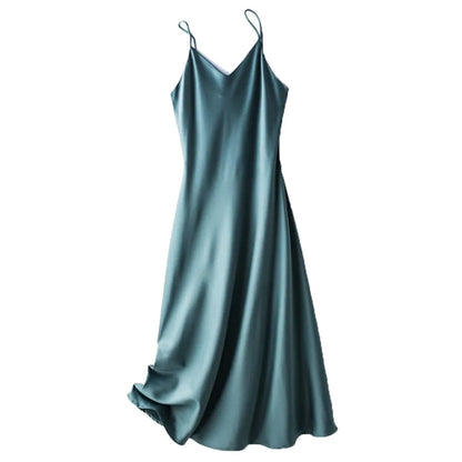 Vestido Satinado Green