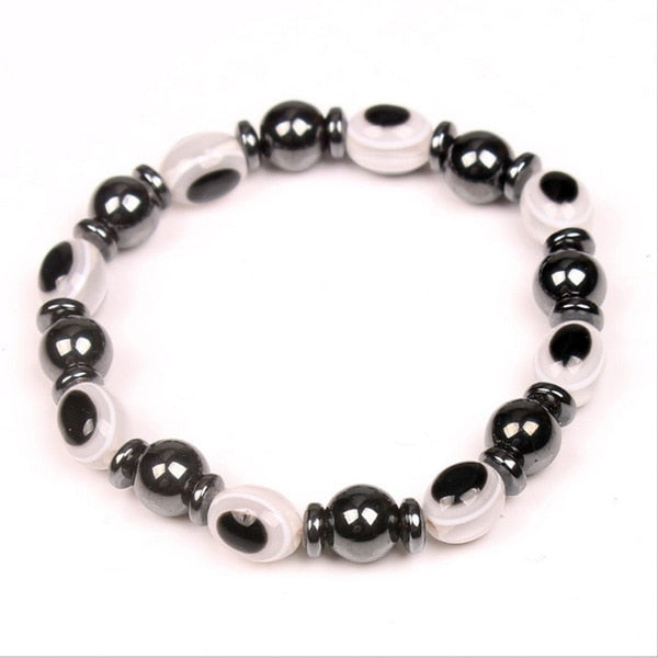 Classical Hematite Energy Loss Weight Bracelets Slimming