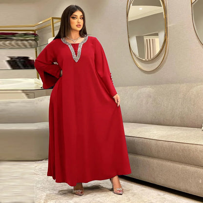 Abaya Red