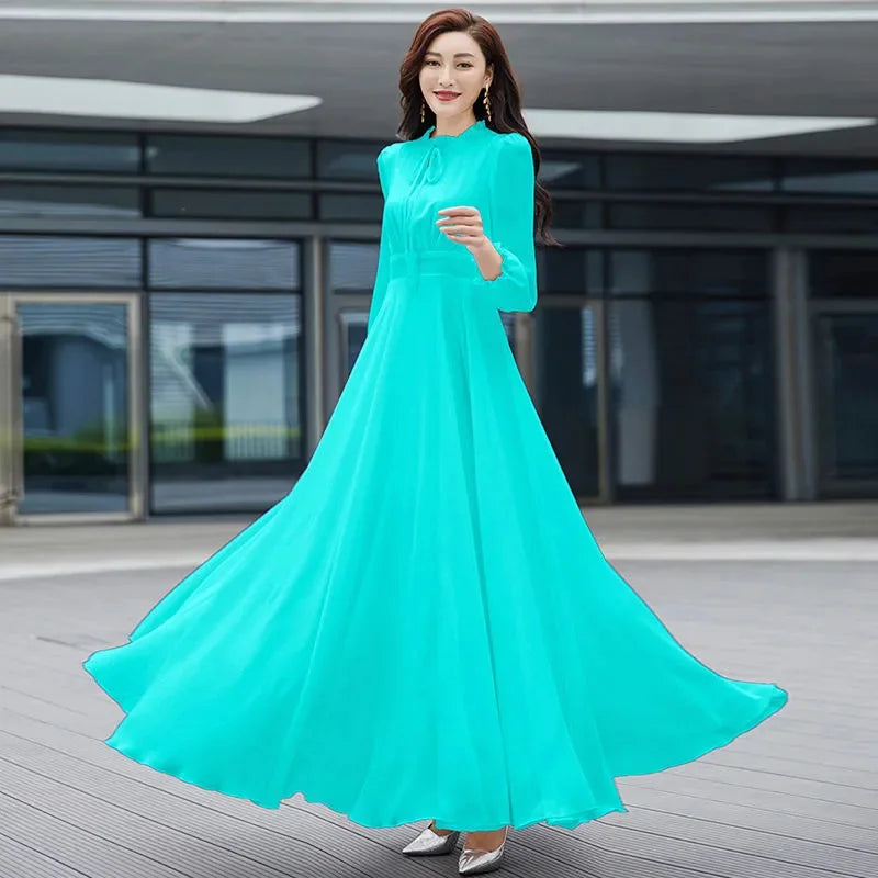 Chiffon Dress Tianqing
