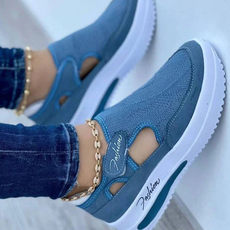 Zapatos de lona Azul