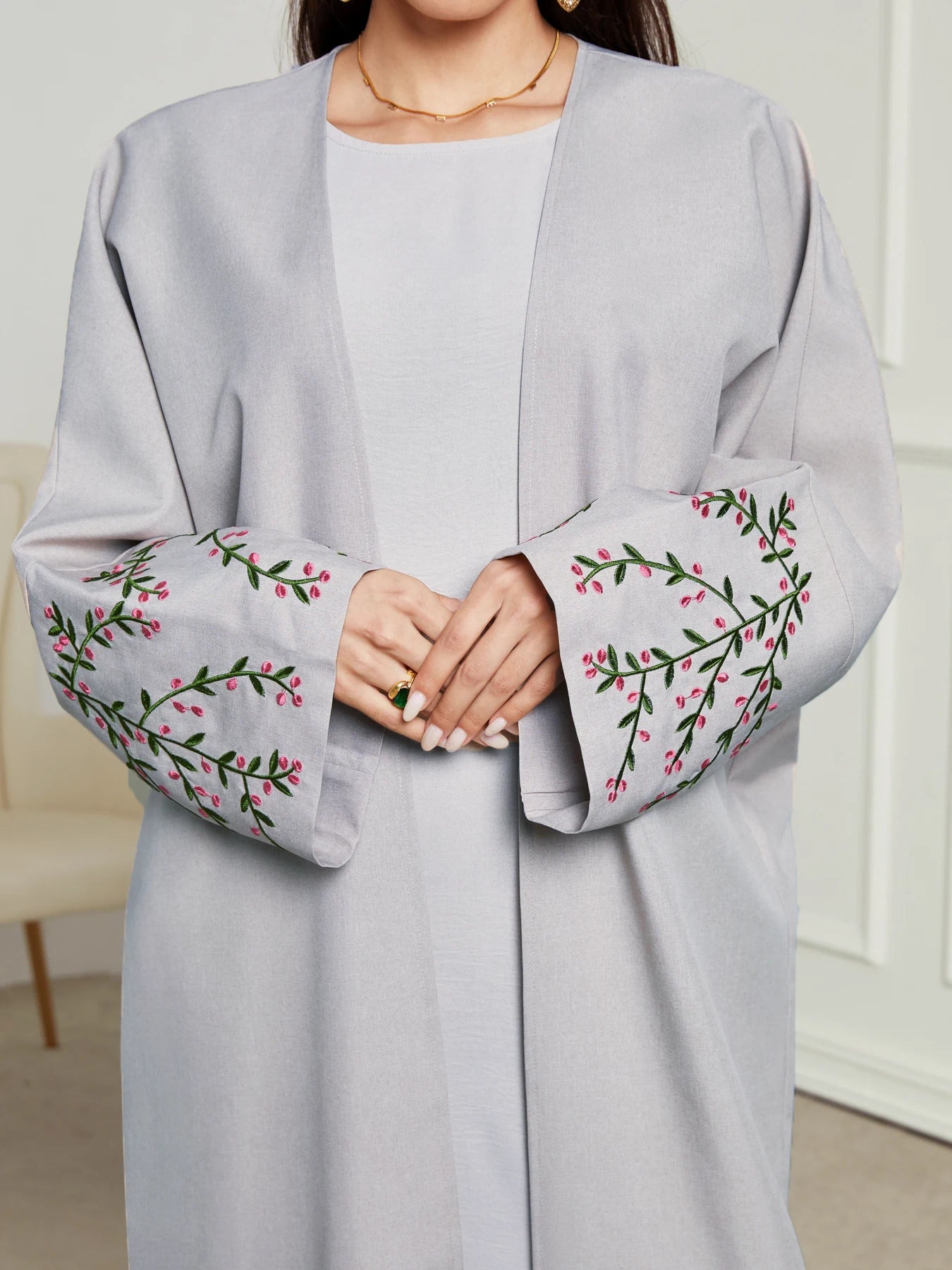 Abaya Kimono Grey