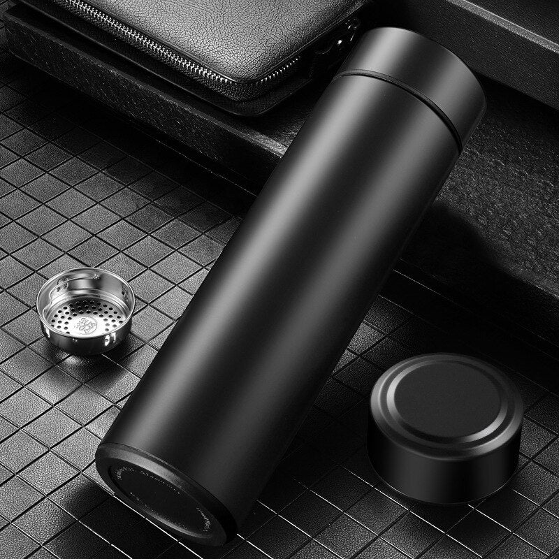 500ml Stainless Steel Smart Thermos Bottle for Temperature Display