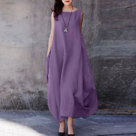 Oversized Dress Purple