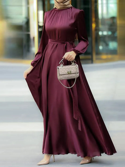 Vestido musulmán claret