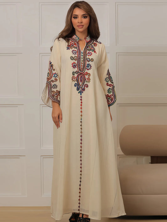 Abaya Apricot