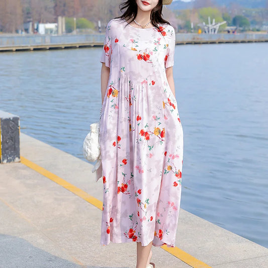 Summer Dress White Flower