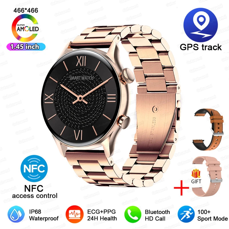 Smartwatch Gold Steel 2