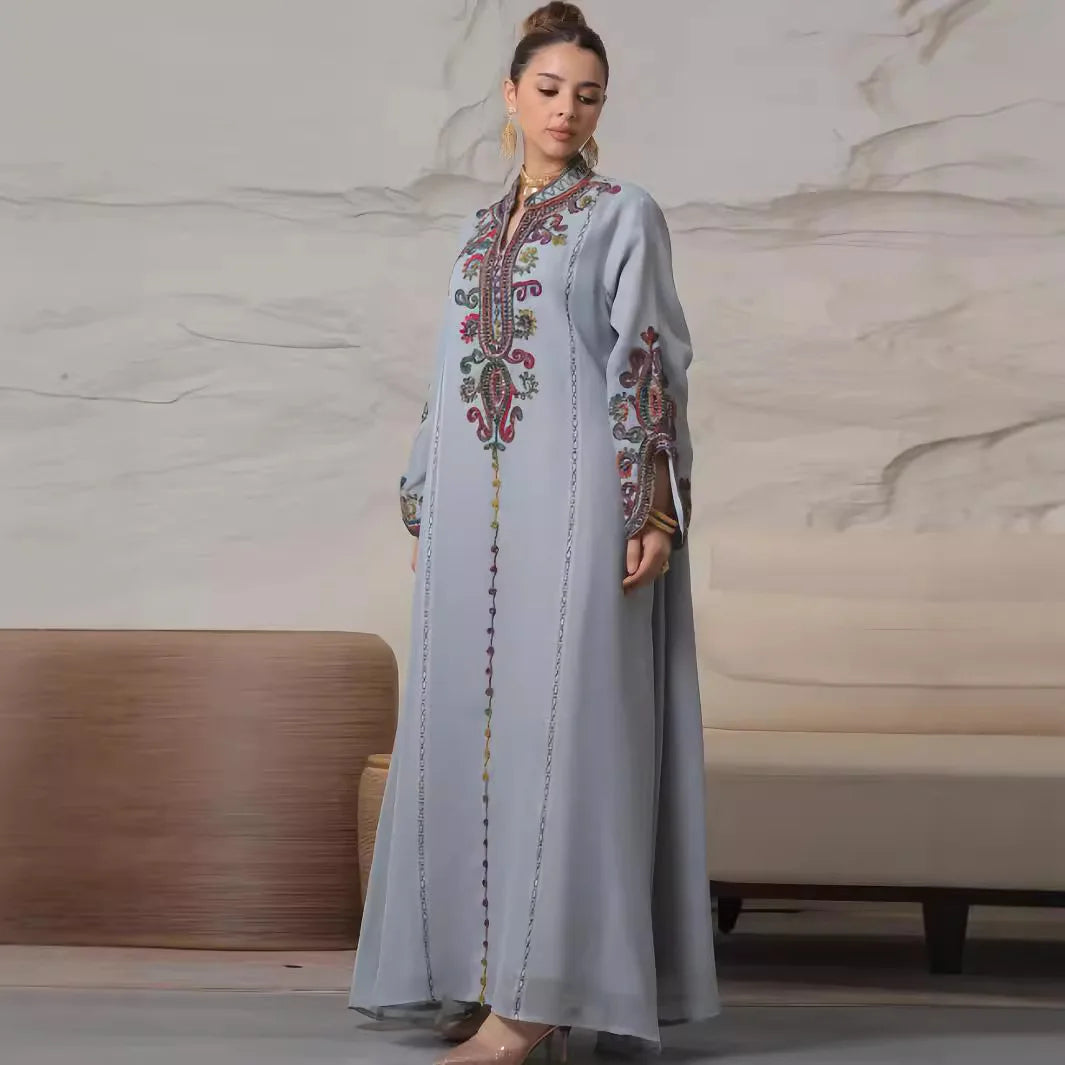 Abaya Grey